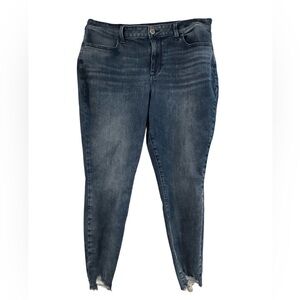 Maurices Dark Blue Skinny Jeans